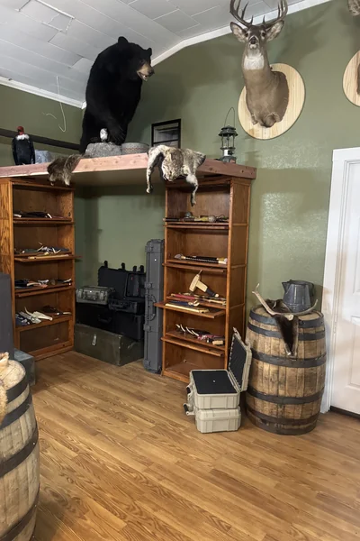 Knightrunner Expert Gunsmithing Column Gunsmithing workbench area inside Knightrunner Tactical